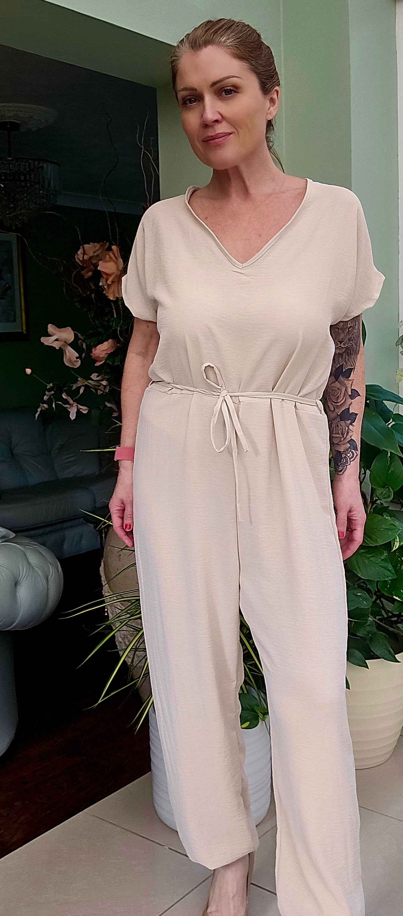 Harem Wide Leg Jumpsuit