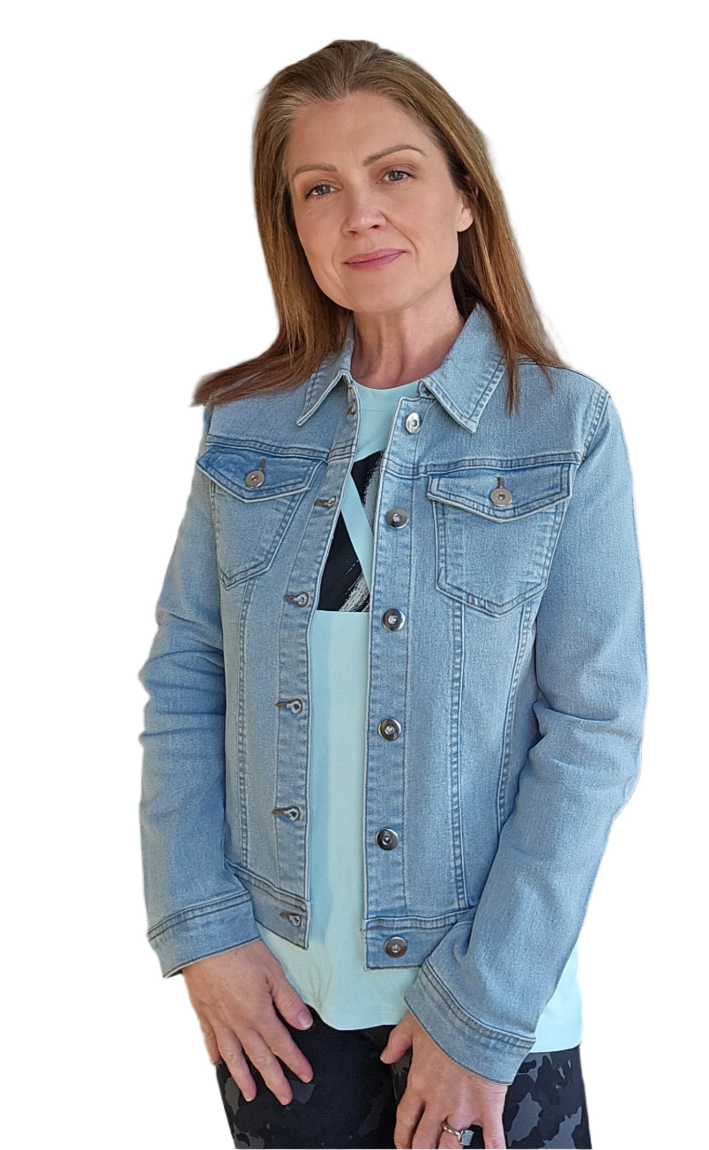 Cropped Denim Jacket