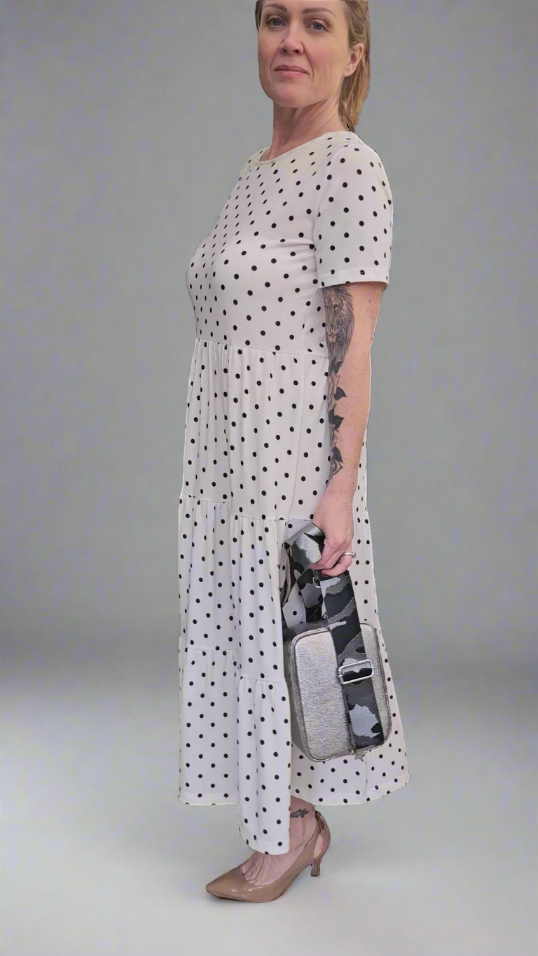 Polka dot Maxi Dress