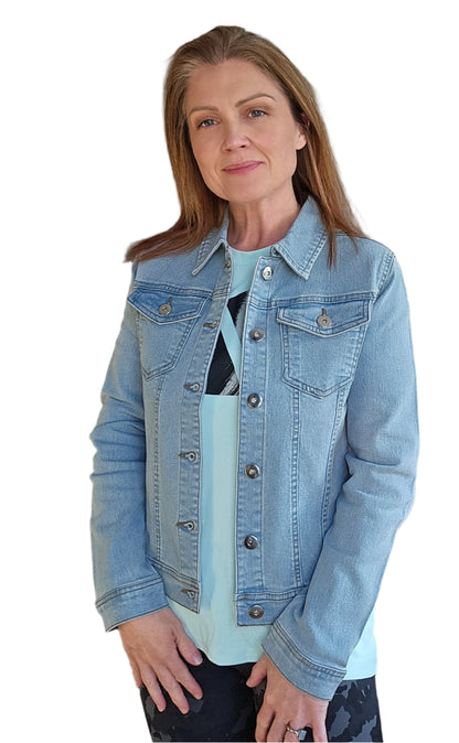 Cropped Denim Jacket
