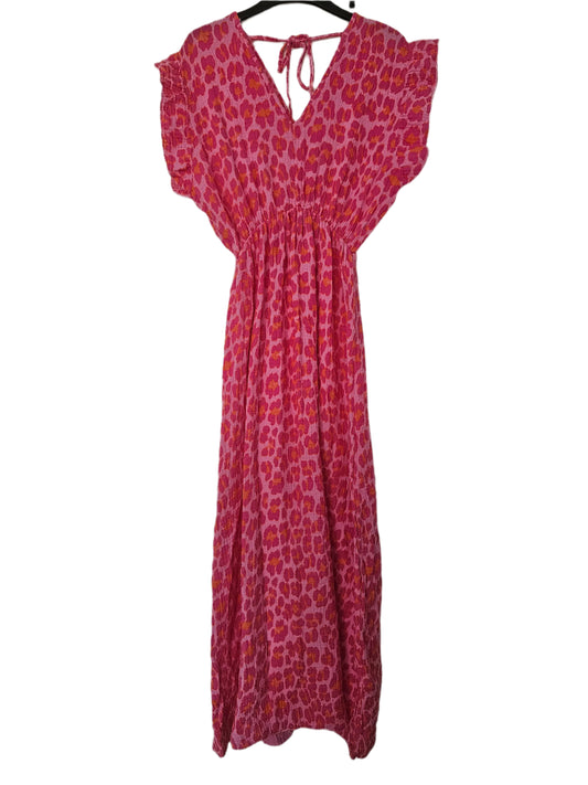 Leopard Print Maxi Dress