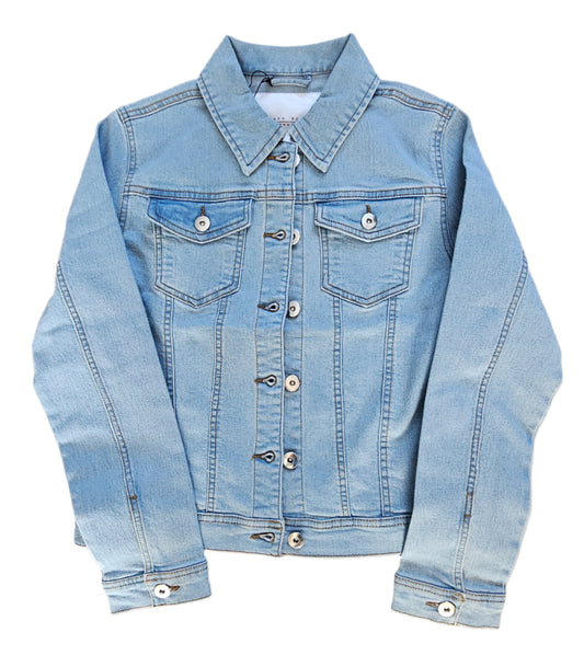 Cropped Denim Jacket