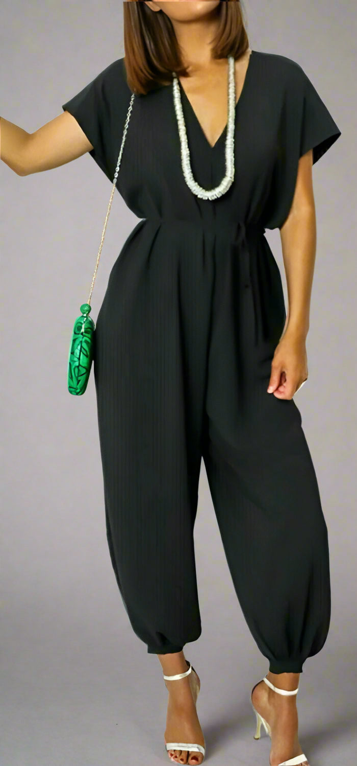 Harem Wide Leg Jumpsuit