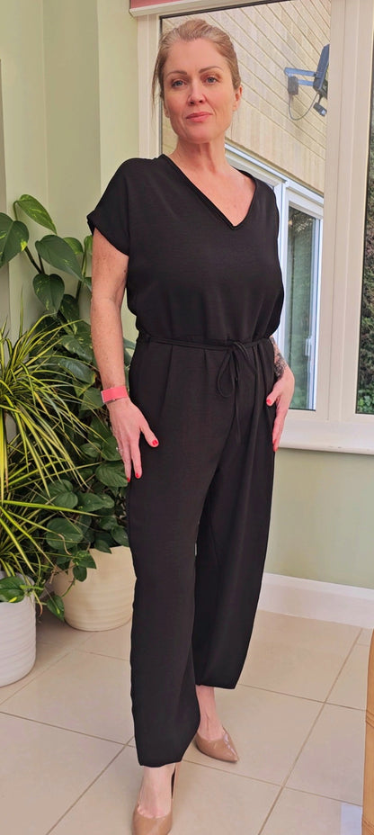 Harem Wide Leg Jumpsuit