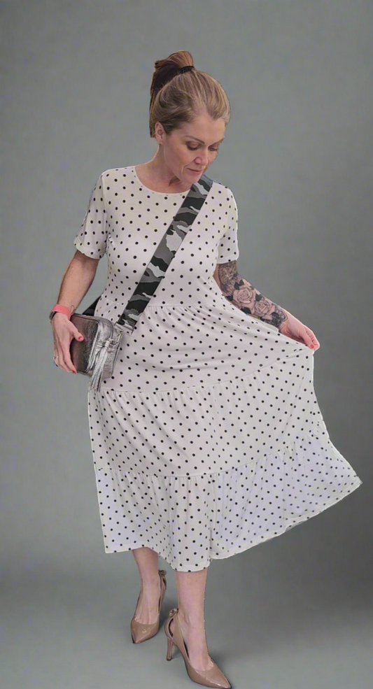 Polka dot Maxi Dress