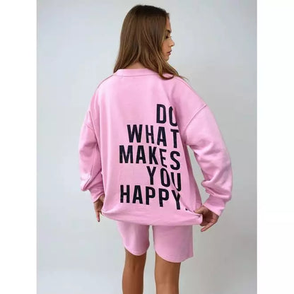 Sweatshirt & Shorts Co-ord set